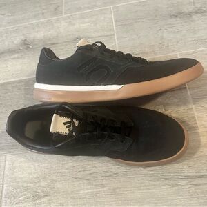 Adidas Black Suede, Tan Soles Men's Sneakers Lace Up Size 11